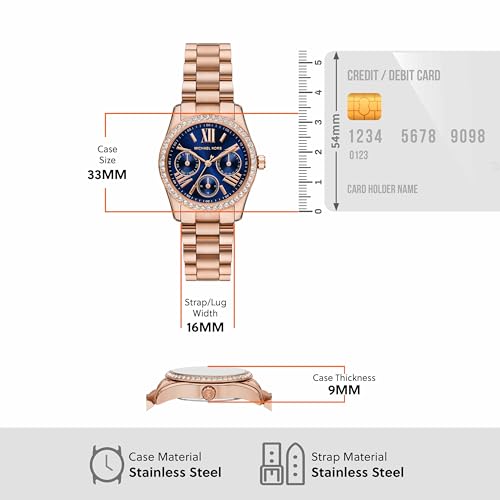 Michael Kors Lexington Rose Gold Watch MK4926