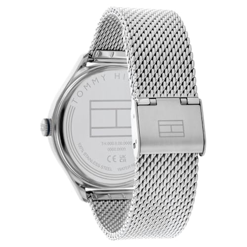 Tommy Hilfiger Multifunction Gold Dial Stainless Steel Strap Watch for Women