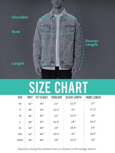The Souled Store Denim Jacket: Midnight Men and Boys Full Sleeves Spread Collar Black Solid Cotton Spandex Regular Fit Lightweight Everyday Denim Jacket