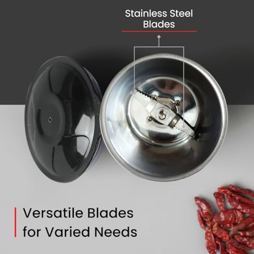 Prestige Iris 750 Watt Mixer Grinder with 4 Jars (3 Stainless Steel + 1 Juicer) | Super Efficient SS Blades | Black | 2Y Warranty | ISI Certified
