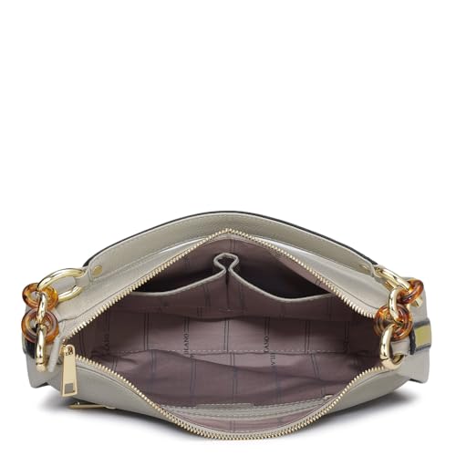 Da Milano Genuine Leather Green Hobo (Small)