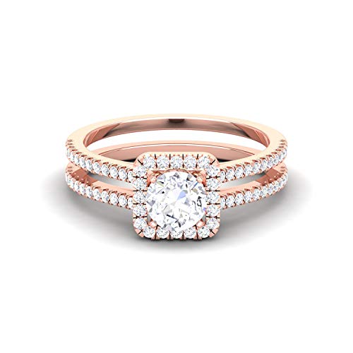 Avsar Jewellery 14k (585) Rose Gold Ring for Women