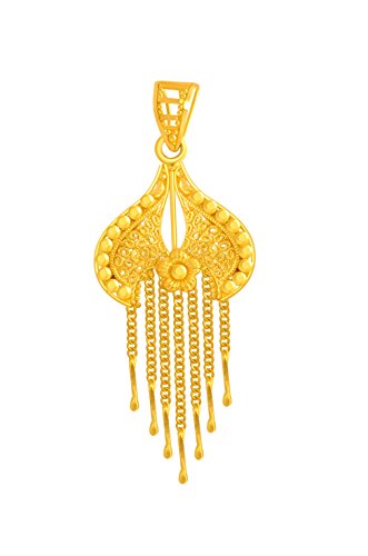 P.C. Chandra Jewellers 22Kt Yellow Gold Pendant For Women