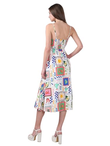 VERO MODA Women A-Line Multicolor Dress