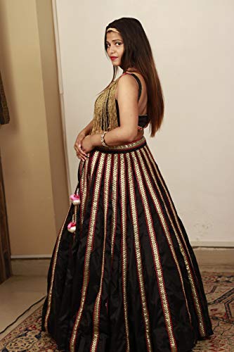 Lally Creation Designer Hand made Blouse and Lehenga