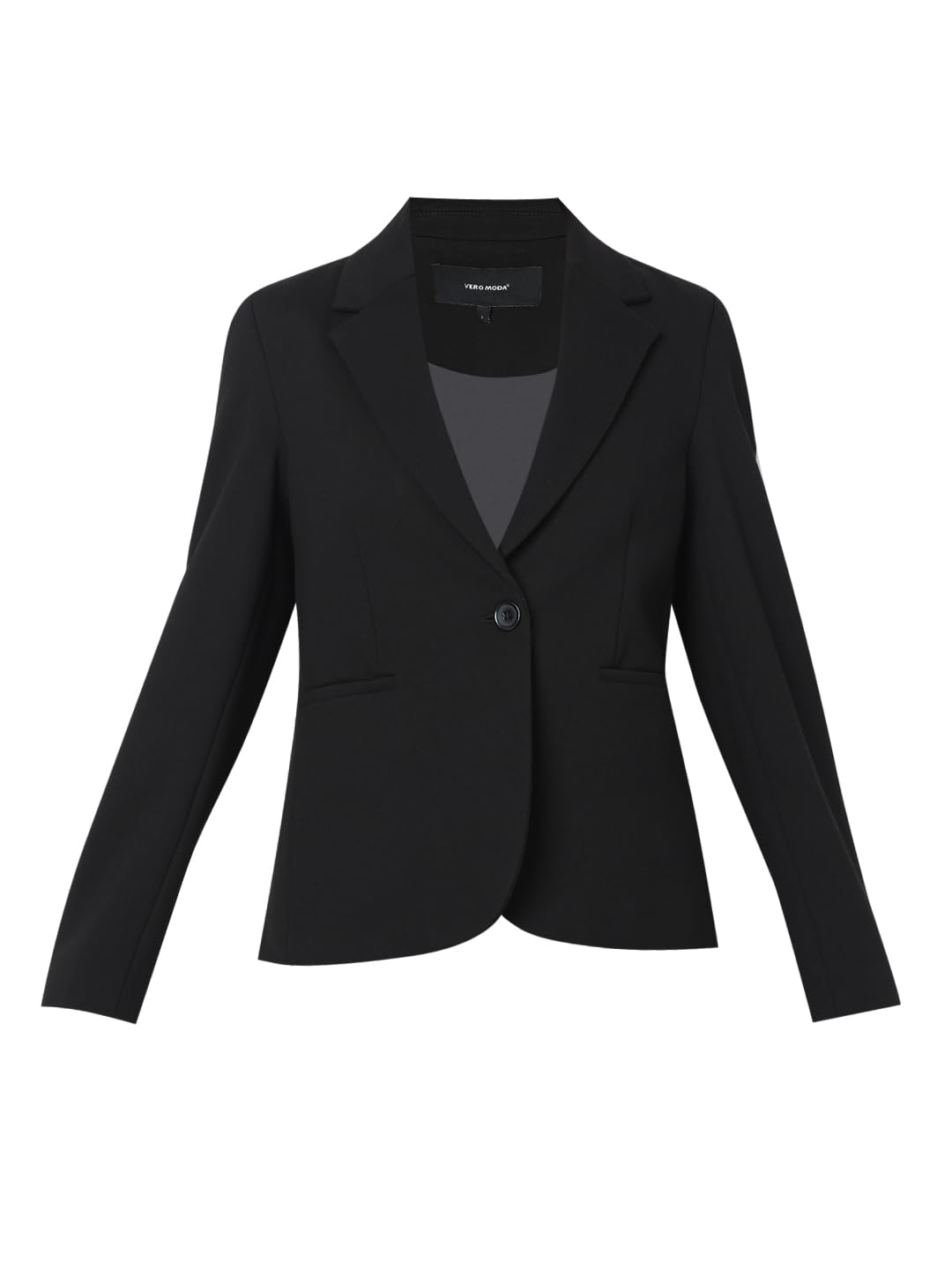 VERO MODA Women's Regular Fit Black Blazer