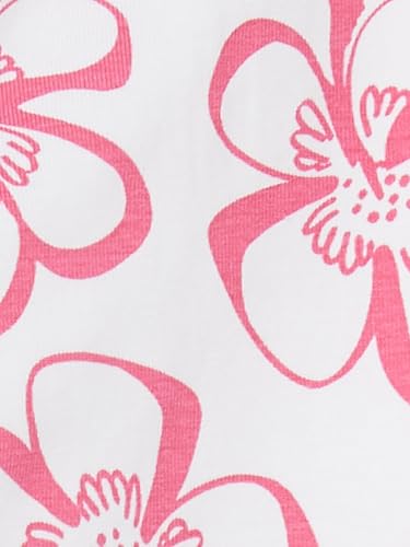 Max Girls Floral Print Leggings(Off White_2-3 Y)