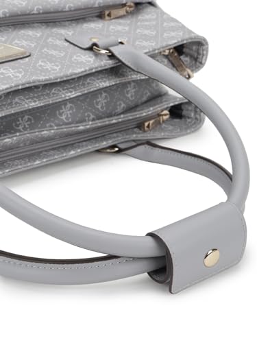 GUESS Grey Printed Jesco Tote