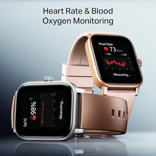 boAt Wave Call 3 Smartwatch 1.83” HD Display with Animated Watch Faces; BT Calling, Functional Crown, Multiple Sports Modes, IP68, HR, SpO2 Monitor, Smart Watches for Men & Women (Timber Brown)