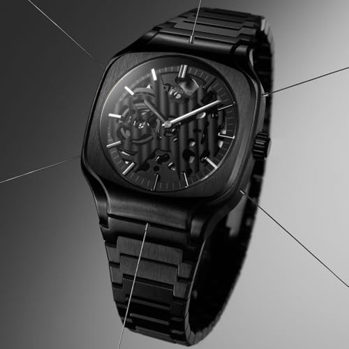 D1 Milano Soot Depth Square Bracelet 37 mm