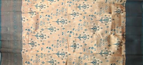 SREE KUMARAN Women's Kanchipuram Kubera Silk Pure Pattu Sarees With Blouse (VSK325-12)