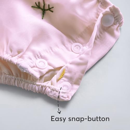 Hopscotch Floral Applique Onesie with Headband (12-18 Months)
