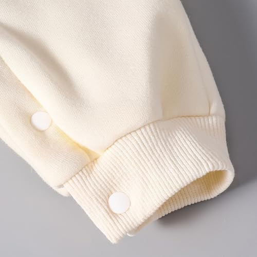 Hopscotch Girls Full Sleeves White Rabbit Ear Detail Bodysuit For Ages (12-18 Months)