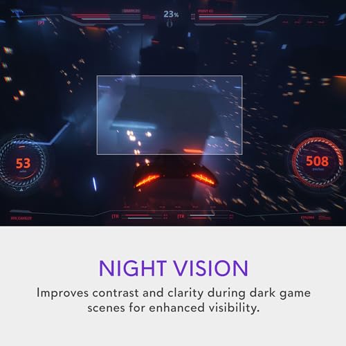 Alienware AW2524HF Gaming Monitor - 24.5-inch (1920x1080) 500Hz (Overclock) 0.5ms Display, Height/Tilt/Swivel/Pivot Adjustability, 3yr Advanced Exchange - Black