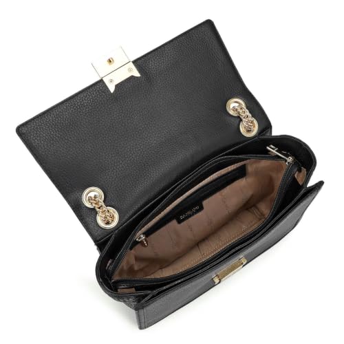 Da Milano Leather Shoulder Bag for Women - Caramel Brown (LB-00432B)