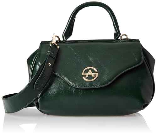 Allen Solly Women Green colour Hangbag_AHBGFRGBS02437 Size-26.5 * 9.5 * 18.5cm