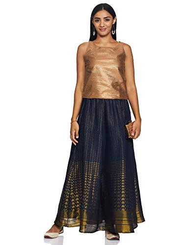 Aurelia Printed Strechable Skirt For Women | Ankle Length Skirt For Women