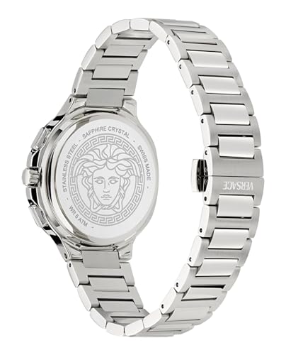 Versace Analog Turquoise Dial Unisex's Watch-VEVCA0324