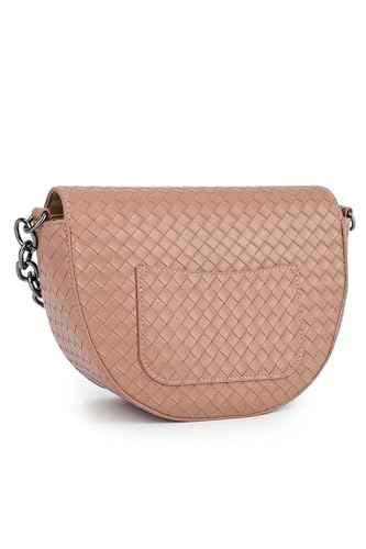 Allen Solly Women's Solid Sling Bag,Beige