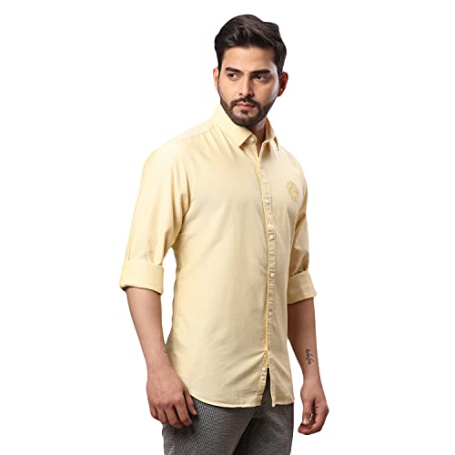 Raymond Medium Yellow Shirt (Size: 39)-RCSQ01541-Y3