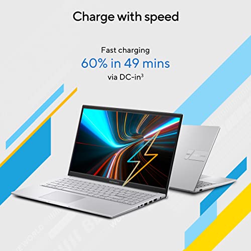 ASUS Vivobook 15 (2025), 13th Gen,Intel Core i3-1315U, 8GB RAM, 512GB SSD, FHD, 15.6", 39.6 cm, Windows 11 Home,M365 Basic(1 Year)* Office 2024,Cool Silver,1.7 Kg, X1504VA-D5321WS, Thin & Light Laptop