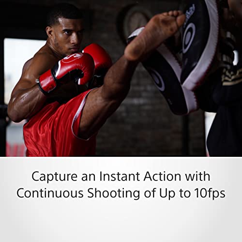 Sony Alpha ILCE-7M3 Full-Frame 24.2MP Mirrorless Digital SLR Camera Body | 4K Full Frame | Real-Time Eye Auto Focus | Tiltable LCD, Low Light Camera - Black