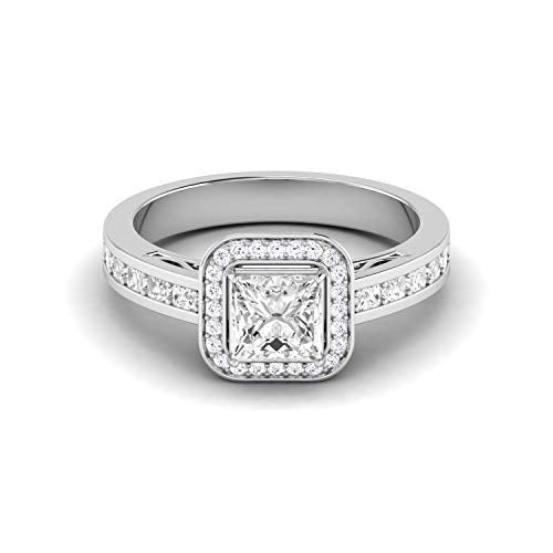 Avsar Jewellery 14k (585) White Gold Ring for Women