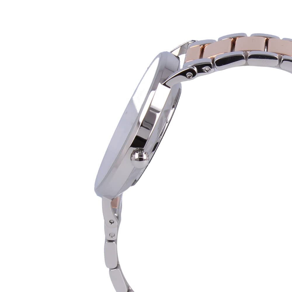 Coach Perry 14503346 Perry Watch, Women's, 2 Hands, Metal, Silver, Pink Gold, Bracelet Type