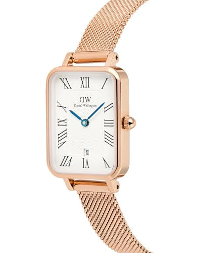 Daniel Wellington White Rectangle Dial Analogue Women's Watch - DW00100860K