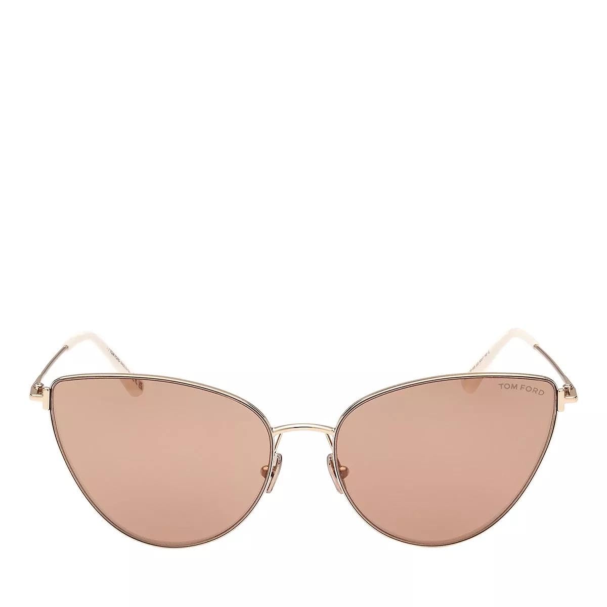 Tom Ford FT1005 32G Anais-02 Gold Sunglasses, Gold, 62/17/140