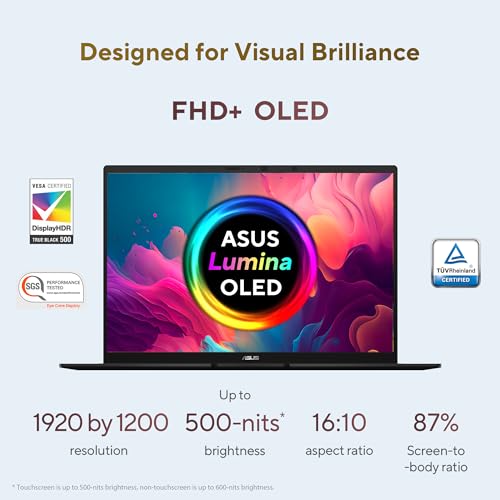 ASUS Zenbook 14 (2026), AMD Ryzen AI 5 430, AMD Radeon iGPU, 16GB RAM, 1TB SSD, FHD+, 14", (35.5 cm), Windows 11, M365 Basic(1 Year)* Office 2024, Jade Black, 1.28 kg, UM3406GA-QL119WS, Co-Pilot+ PC