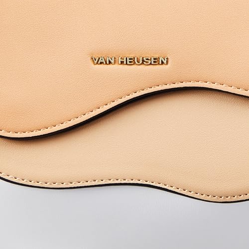 Van Heusen_Womens__SLING BAG_(VWSS25SMU0214_BEIGE/WHITE_)
