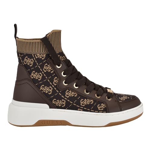 GUESS Womens Mannen, Medium Brown Logo 213, 4 UK