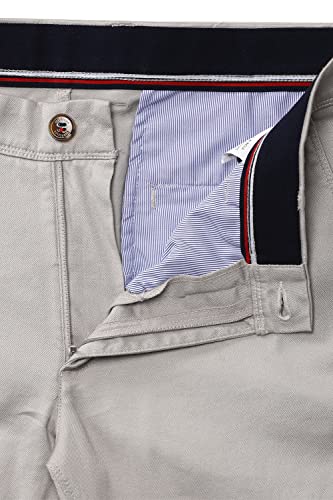 Men Grey Solid Trousers