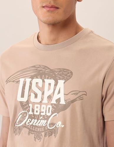 U.S. POLO ASSN. Denim Co. Men's Brand Printed Muscle Fit T-Shirt