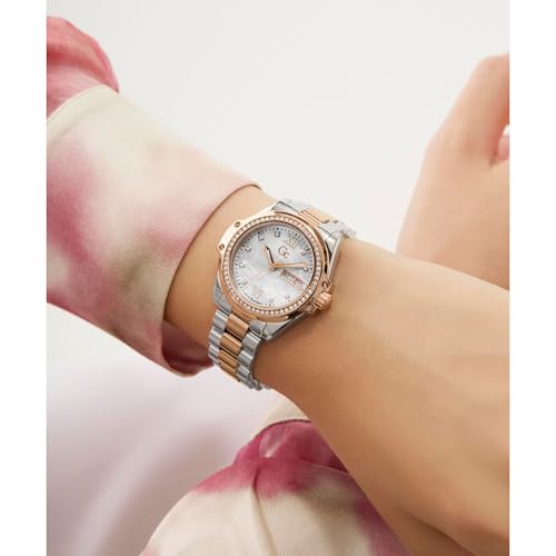 GUESS Collection Bolt Lady White Round Dial Analog Women's Watch - Z53001L1