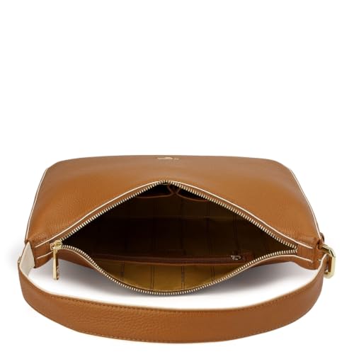 Da Milano Leather Bowler for Women - Mocha Brown (LB-01285A)