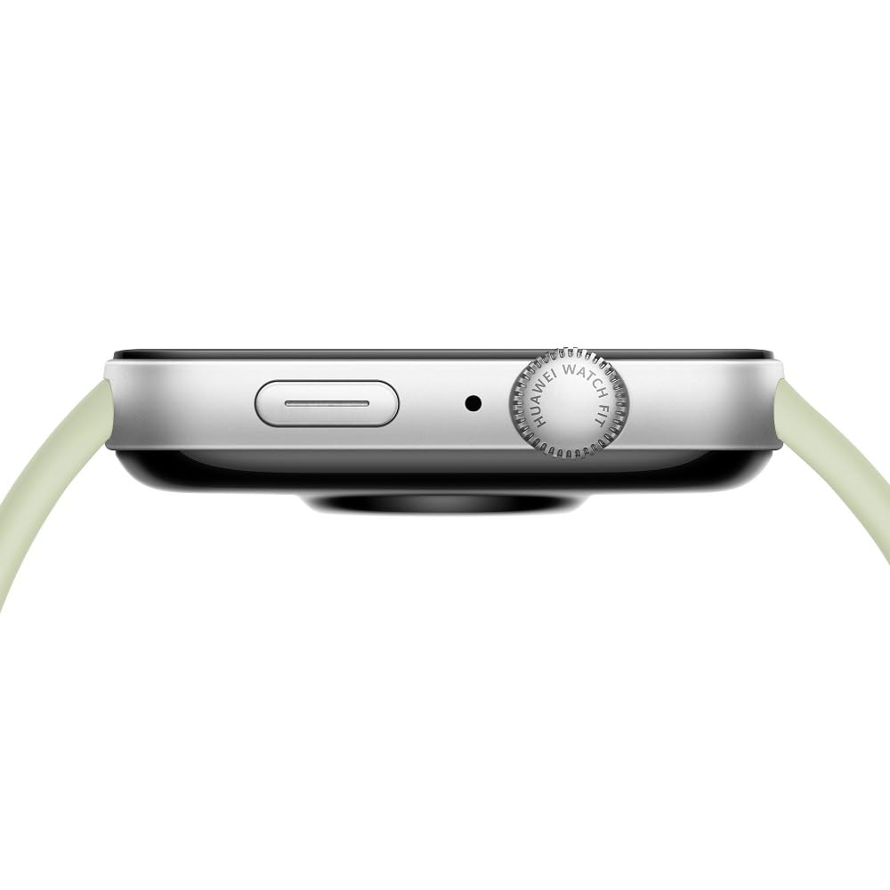 Huawei Watch FIT 3, 1.82" AMOLED Display, Ultra-Slim Design, All-Round Fitness Management, Comprehensive Health Management, Durable Battery Life, Compatible with iOS & Android, (Green)