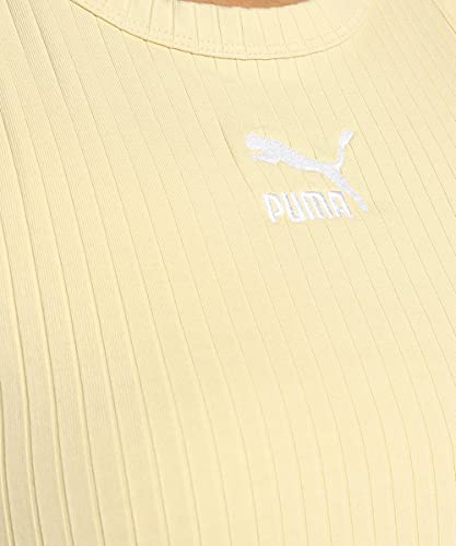 Puma Womens Classics Sleeveless Dress, Light Straw, M (53807942)