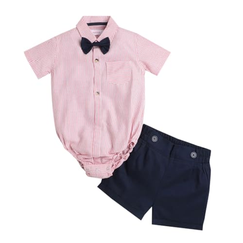 Hopscotch Boys Cotton Formal Set Pink 2-3 Years (HSP-4495409)