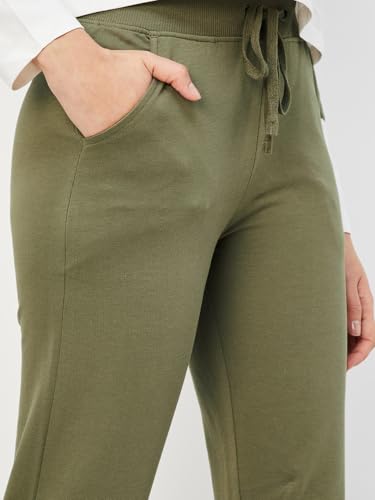 Max Women's Regular Fit T-Shirt (SU24YCPSC06OLIVE Green_Olive