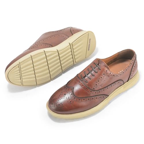 Woodland Men's Brown Softy Crust Casual Shoes-7 UK (41EURO) (OGCC 4608022)