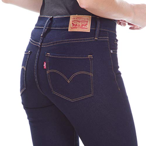 Levi's Women's 314 Shaping Straight Jeans (Also Available in Plus), Darkest Sky - Dark Indigo, 34
