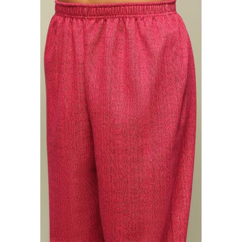 Rangriti Women's Acrylic Kurta Set (WNTRWR20200AW24PNK_Pink