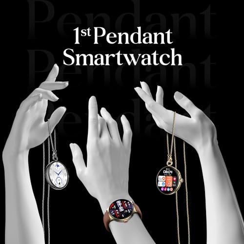 itel Unicorn Smartwartch with Single chip BT Calling, 1.43" AMOLED Display, 500 Nits Brightness, Rotating Crown, IP68 Waterproof, 200+ Watch Faces, 100% Charging Approx 70 mins (Champagne Gold)