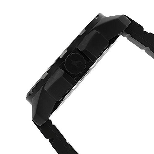 Fastrack Commando Quartz Analog Brown Dial Black Plastic Strap Watch for Guys - NT3084NP01