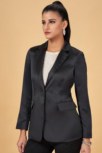 Annabelle by Pantaloons Women's Blazer Black