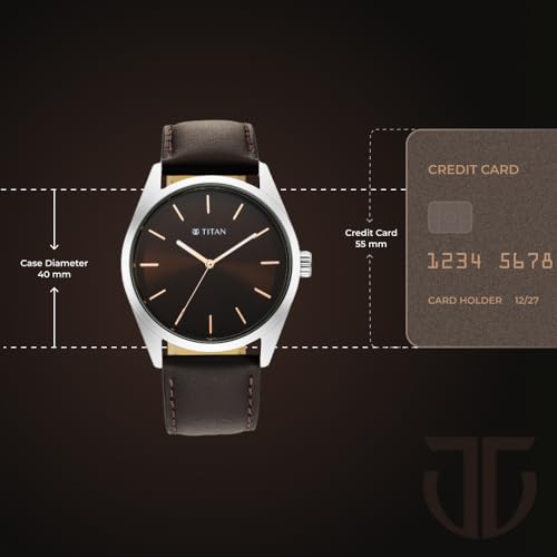 Titan Analog Watch for Men -1866SL02/NP1866SL02