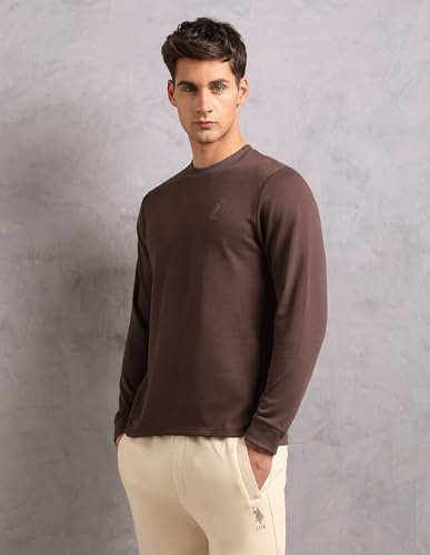 U.S. Polo Assn. Men's OEE14 Comfort Fit Solid Lounge T-Shirt
