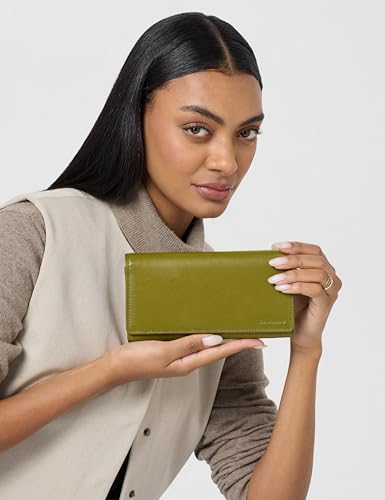 Calfnero Dark-Green Women's Wallet (12314-Dark-Green)